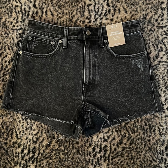 Madewell Pants - Madewell Relaxed Denim Shorts in Haywood Wash